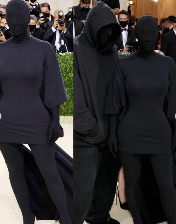 Met Gala'da Kim Kardashian'dan korkutucu kostüm - Resim: 4