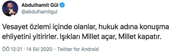 Anayasa Mahkemesi Üyesi Engin Yıldırım'ın 'ışıklar yanıyor' twitine tepki yağdı - Resim: 4