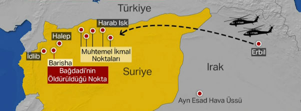İdlib'de Bağdadi'nin ölü ele geçirildiği operasyonun görgü tanıklarına ulaşıldı - Resim: 0