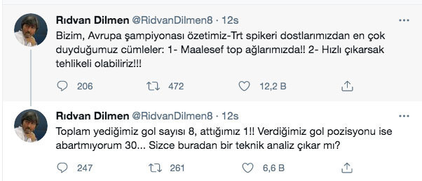 Rıdvan Dilmen'den A Milli Takım'a tepki: Abartmıyorum... - Resim: 0