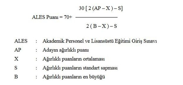 ALES puan hesaplama robotu sayısal-sözel bölüm puan hesaplama 2019 - Resim: 1