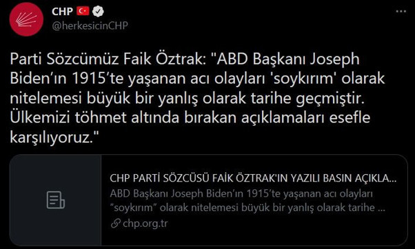 Millet İttifakı, HDP'nin sözde soykırım açıklamasına karşı sus pus oldu - Resim: 1