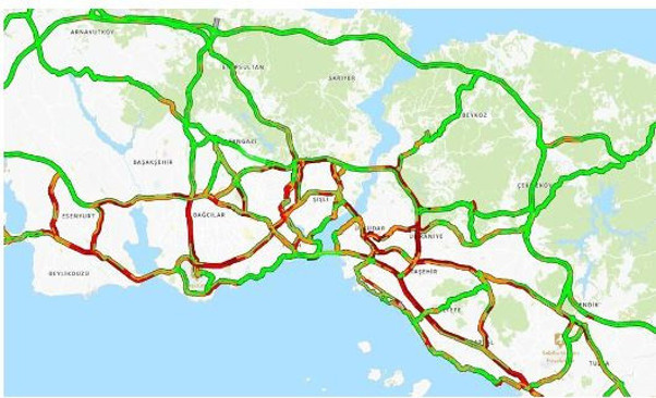 İstanbul'da sağanak yağış hayatı felç etti! Trafik yoğunluğu yüzde 76'ya kadar çıktı - Resim: 0
