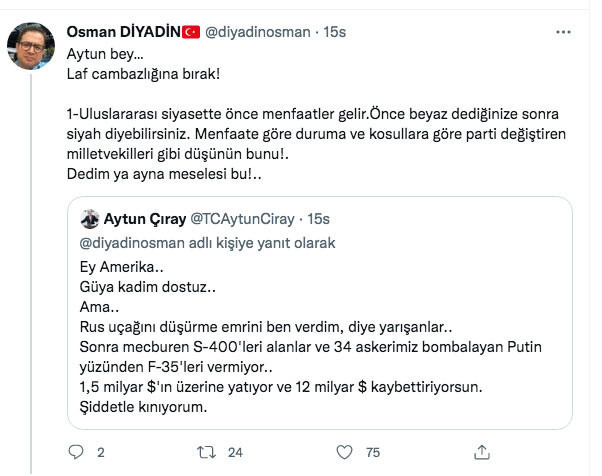 İyi Partili Aytun Çıray ile yazar Osman Diyadin fena kapıştı - Resim: 4