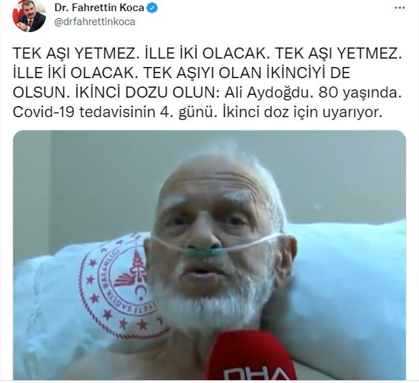 İkinci doz aşı çağrısı yapmıştı! Ali Aydoğdu hayatını kaybetti - Resim: 0