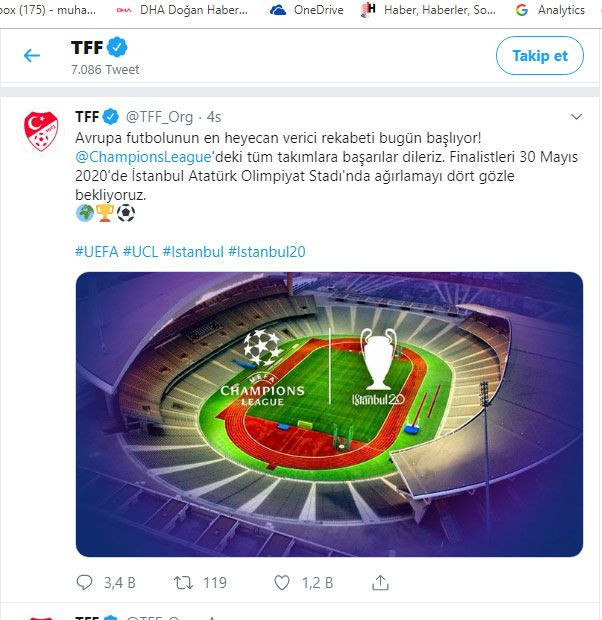 TFF'nin tweeti Galatasaray taraftarını çıldırttı - Resim: 1