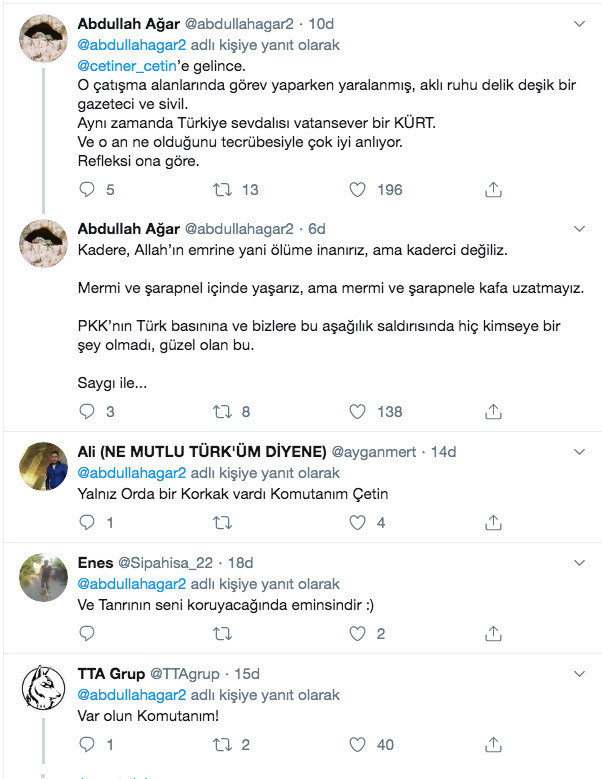 Abdullah Ağar'dan keskin nişancı açıklaması meydan okudu - Resim: 0