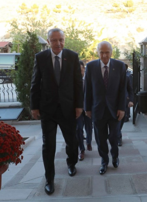 Cumhurbaşkanı Erdoğan'dan Bahçeli'ye ziyaret - Resim: 4