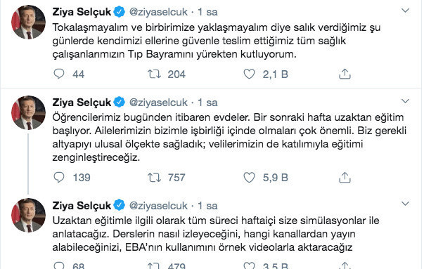 Milli Eğitim Bakanı Ziya Selçuk'tan uzaktan eğitimle ilgili yeni açıklama - Resim: 0
