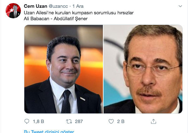 Cem Uzan en gizli FETÖ'cünün ismini verdi sosyal medya yıkıldı - Resim: 3