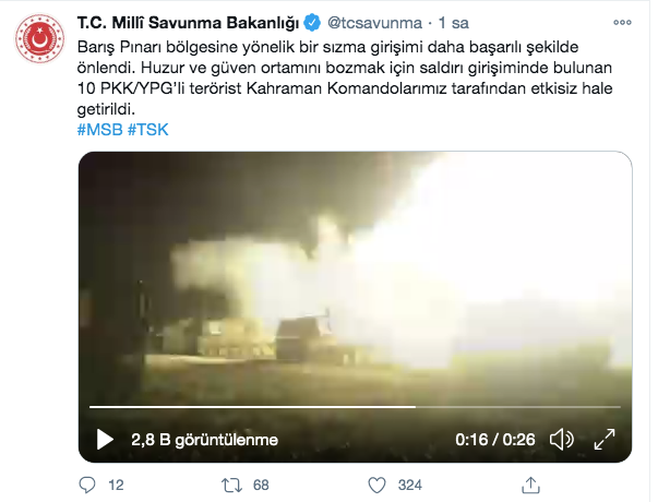 Sızmaya çalışan 10 PKK/YPG’li terörist etkisiz hale getirildi - Resim: 0