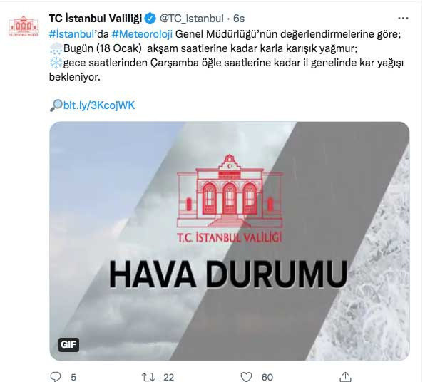 İstanbul Valiliği açıkladı kar geliyor saat verdiler - Resim: 0