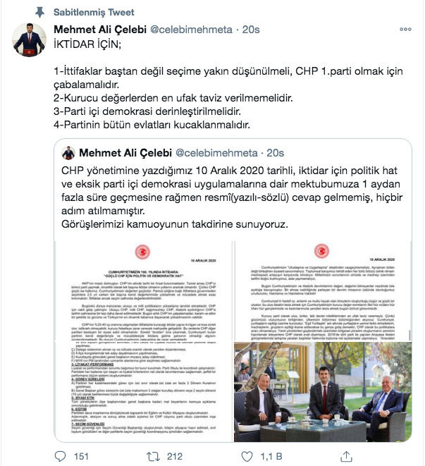 CHP'li 2 vekil Genel Merkez'in cevap vermediği olay mektubu paylaştı - Resim: 0