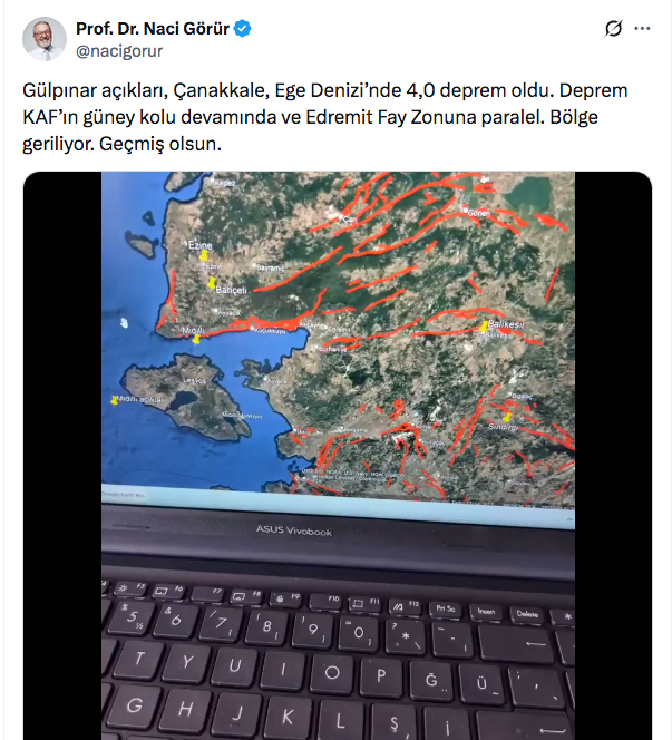 Çanakkale açıklarında art arda iki deprem oldu, Naci Görür'den KAF uyarısı: "Bölge geriliyor" - Resim: 2