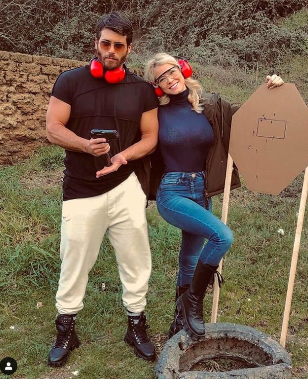 Can Yaman kız arkadaşı Diletta Leotta'nın annesiyle tanıştı - Resim: 3