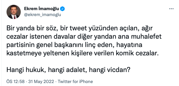 Ekrem İmamoğlu, Kaftancıoğlu ve Kılıçdaroğlu kararları için isyan etti - Resim: 0