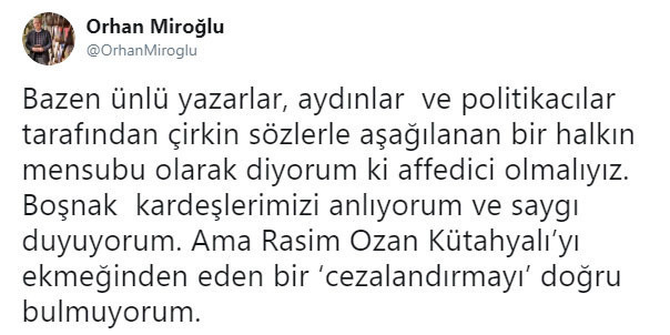 Orhan Miroğlu'a Kütahyalı tepkisi - Resim: 0