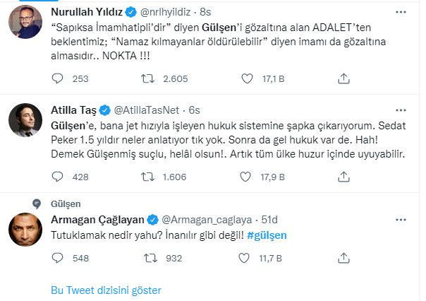 Gülşen'in tutuklanmasının ardından verilen karara tepki yağıyor - Resim: 3