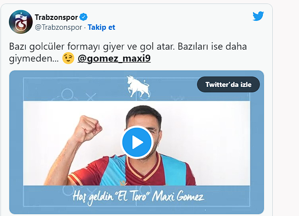 Trabzonspor'dan Fenerbahçe'ye Maxi Gomez göndermesi - Resim: 0