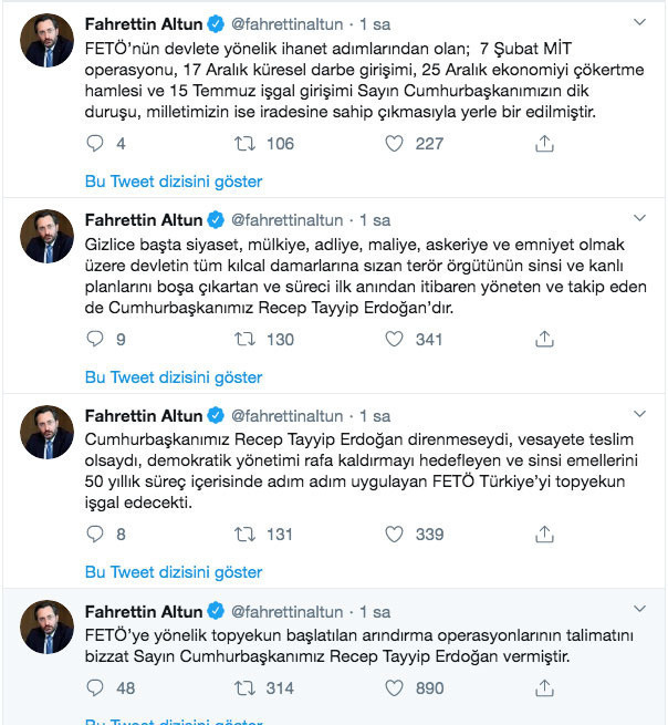 Fahrettin Altun açıkladı talimatı bizzat Erdoğan verdi - Resim: 1