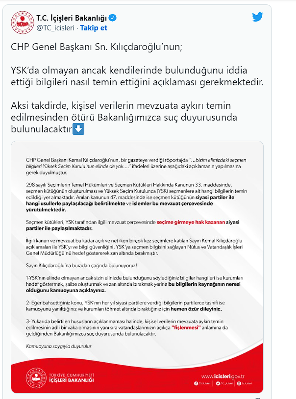 AK Partili Ali İhsan Yavuz'dan Kılıçdaroğlu'na YSK tepkisi: Çuvalladınız! - Resim: 0