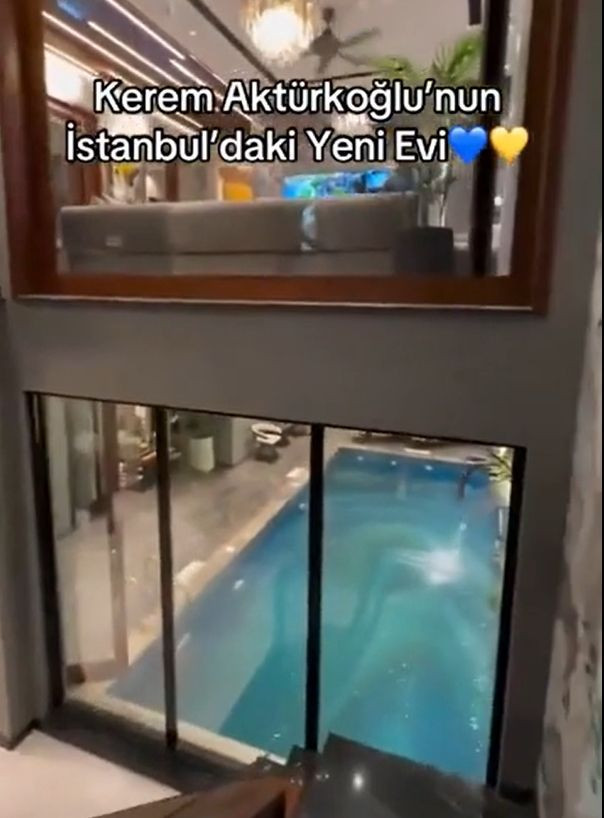 Ünlü Futbolcu Kerem Aktürkoğlu'nun İstanbul'daki evi görüntülendi! Lüks evde yok yok... - Resim: 1