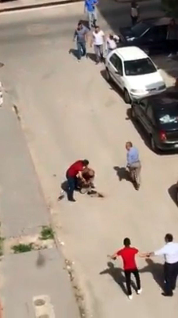 Edirne'de sokak ortasında bıçaklanarak öldürülme anbean kamerada - Resim: 3