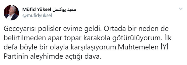 Yeni Şafak yazarı Müfid Yüksel'e gece yarısı gözaltı - Resim: 0