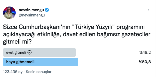 Gidecek mi en çok merak edilen isim! Erdoğan çağırdı A Haber ajan dedi Nevşin Mengü'nün kararı - Resim: 0