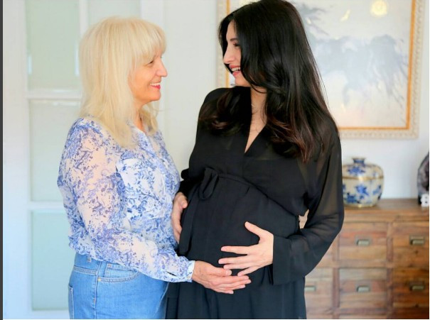 Başak Sayan'ın ikiz bebeklerine bakın ilk kez gösterdi  - Resim: 1