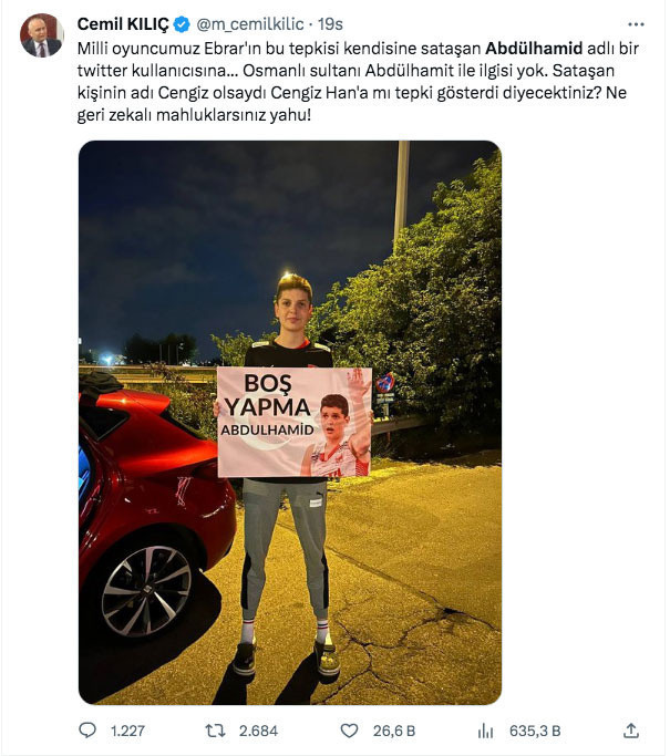 Ebrar Karakurt 'boş yapma Abdulhamid'i kime dedi? Ebrar Karakurt gündem oldu - Resim: 0