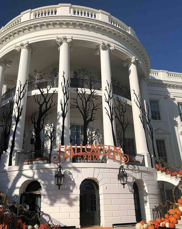 Trump'a cadılar bayramında korkunç sürpriz! Tepkisi şoke etti - Resim: 1