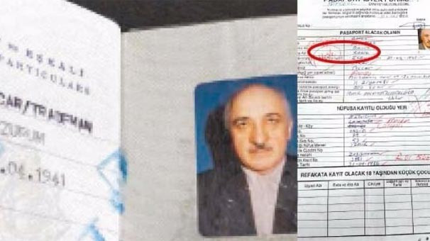 Gülen'in pasaportundaki şok detay! Mesleği bakın neymiş! - Resim: 4