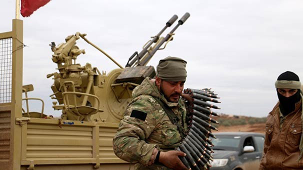 El Bab'dan çok özel fotoğraflar ÖSO askerleri... - Resim: 4