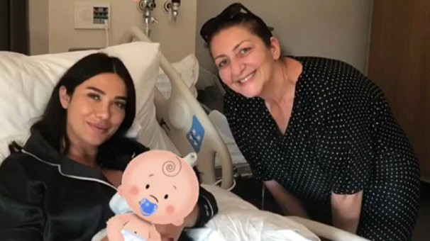 Keçeli çifti oğullarını kucağına aldı! Bebeğin ilk fotoğrafı... - Resim: 4