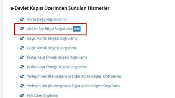 Soyağacı E-Devlet dışından nereden öğrenilebilir? - Resim: 2