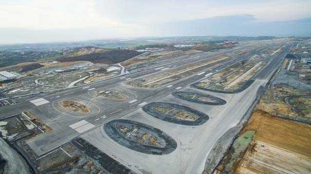 3. Havalimanının son hali havadan görüntülendi - Resim: 1