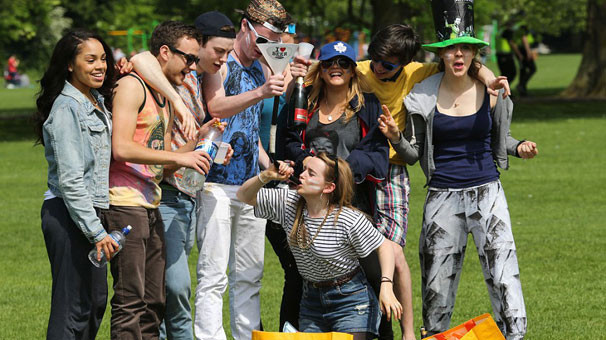 Böyle mezuniyet töreni görülmedi! Kendilerinden geçtiler - Resim: 4