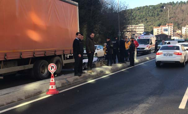 İstanbul'da feci kaza! Kanlarını yerden avuç avuç taşıdı - Resim: 3