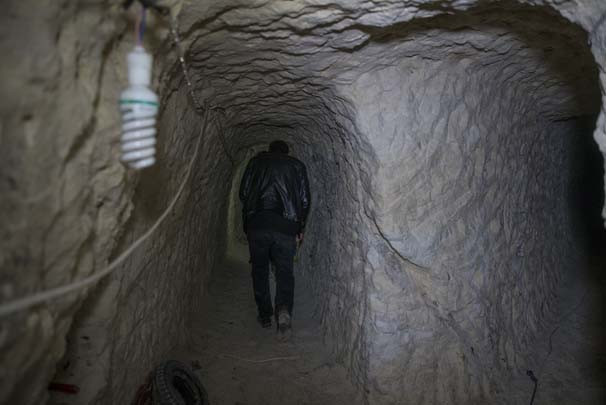 TSK buldu köstebek gibi oymuşlar! Yer altı şehri gibi - Resim: 3