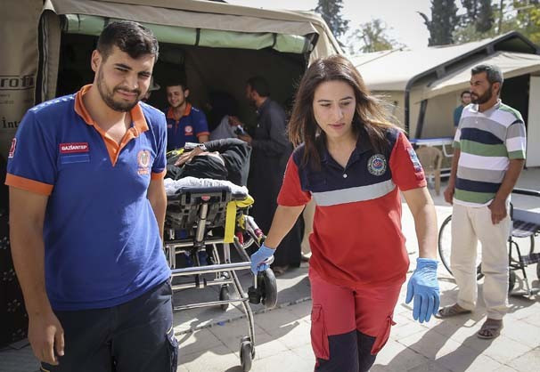 Cerablus'un 'acil meleği' Sibel Hemşire - Resim: 1