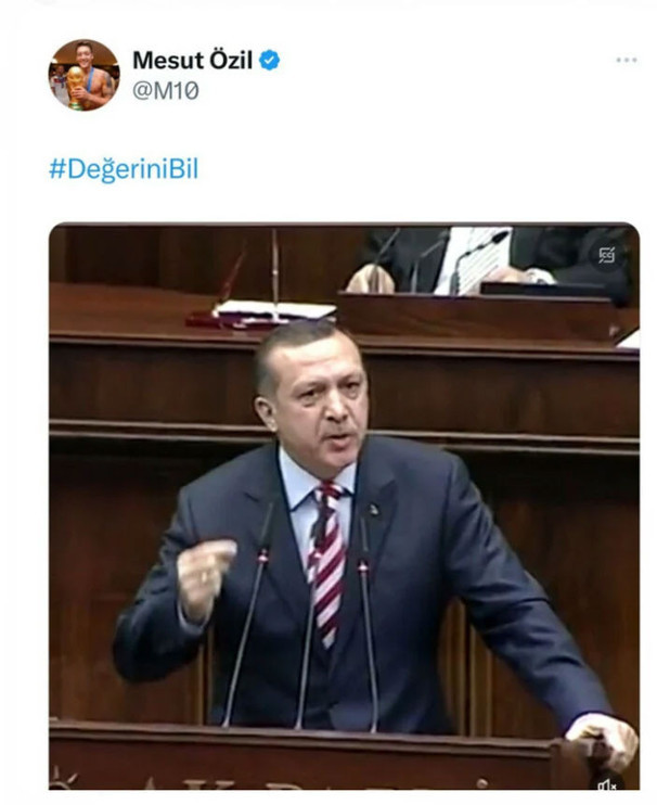 Mesut Özil, Cumhurbaşkanı Erdoğan'a desteğini açıkladı - Resim: 0