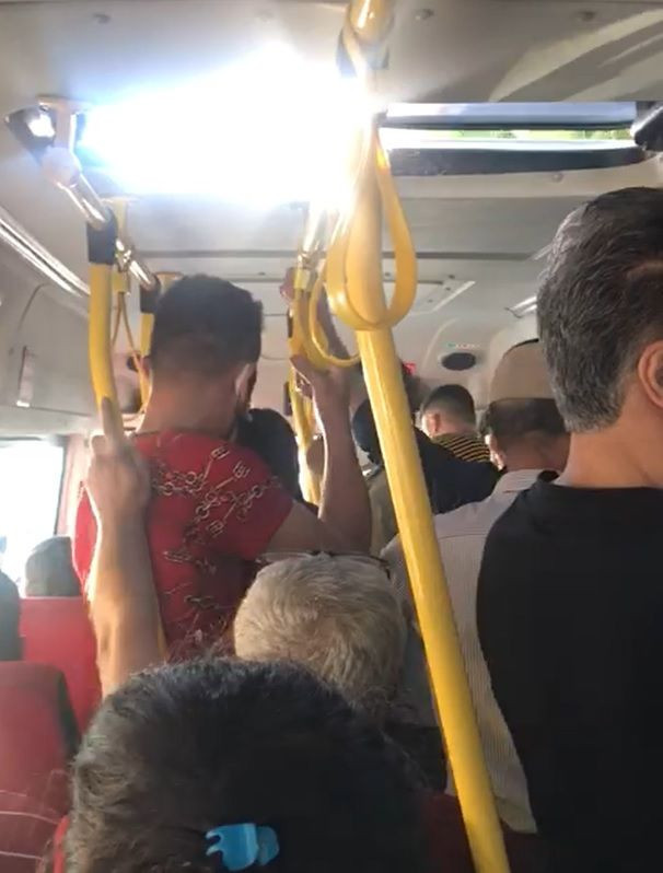 Bursa'da boşuna 'Dolmuş' dememişler kentte endişelendiren görüntüler - Resim: 2