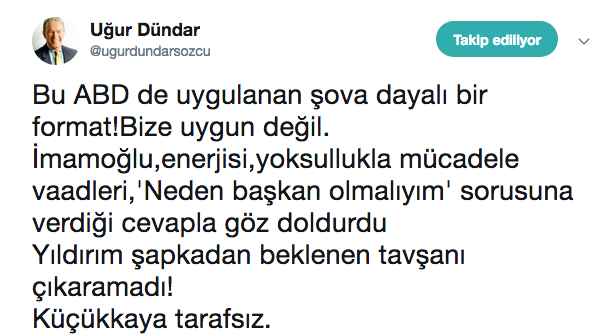 Uğur Dündar'dan ortak yayın için ilk yorum - Resim: 0