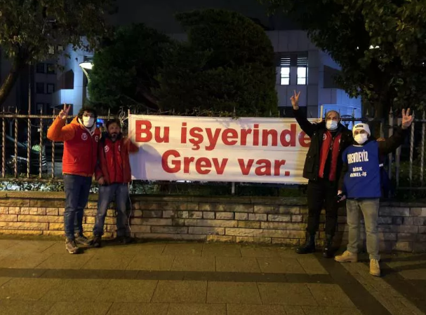 CHP'li Kadıköy Belediyesi'nin 2.300 işçisi greve gitti - Resim: 0