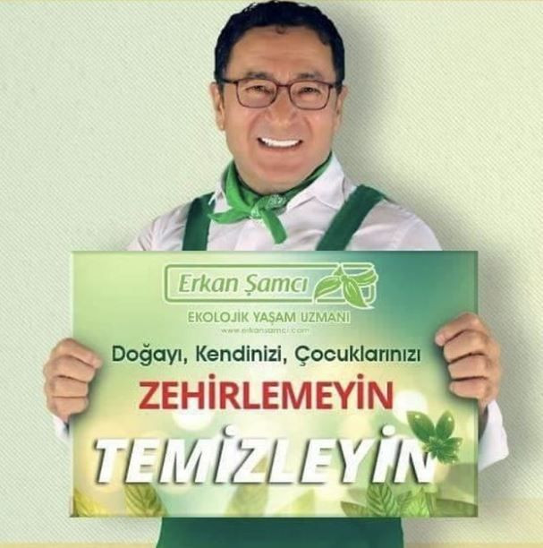 Erkan Şamcı vefat etti koronaya yenildi Doğal temizlik tavsiyeleriyle tanınan Erkan Şamcı kimdir - Resim: 1