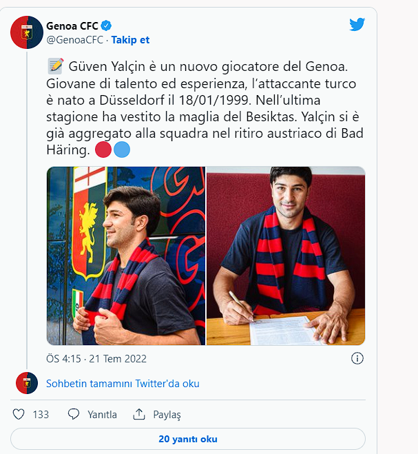 Güven Yalçın, İtalya ekibine transfer oldu - Resim: 0