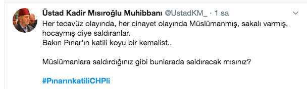 'Pınar'ın katili CHP'li' etiketi Twitter'da TT oldu yorum yağdı - Resim: 4
