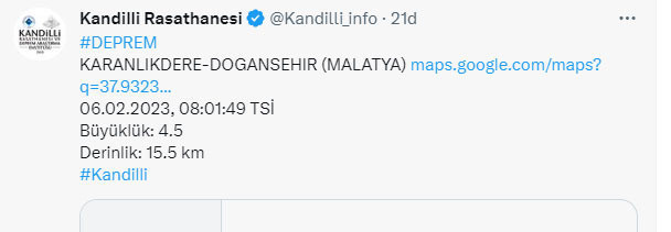 Balıkesir ve Malatya'da panik yaratan deprem! Kandilli şiddetini duyurdu - Resim: 1