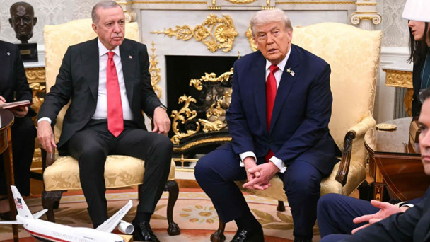 Beyaz Saray'daki kritik zirve: Trump Cumhurbaşkanı Erdoğan'ı kapıda karşıladı - Resim: 0